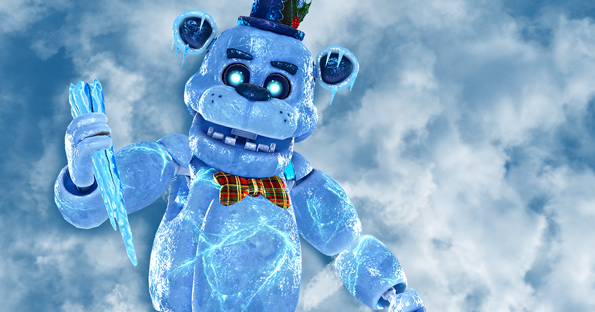 Фнаф ар фредди. Фредди фростбер. FNAF Freddy FROSTBEAR. Ледяной Фредди. FNAF ar FROSTBEAR.